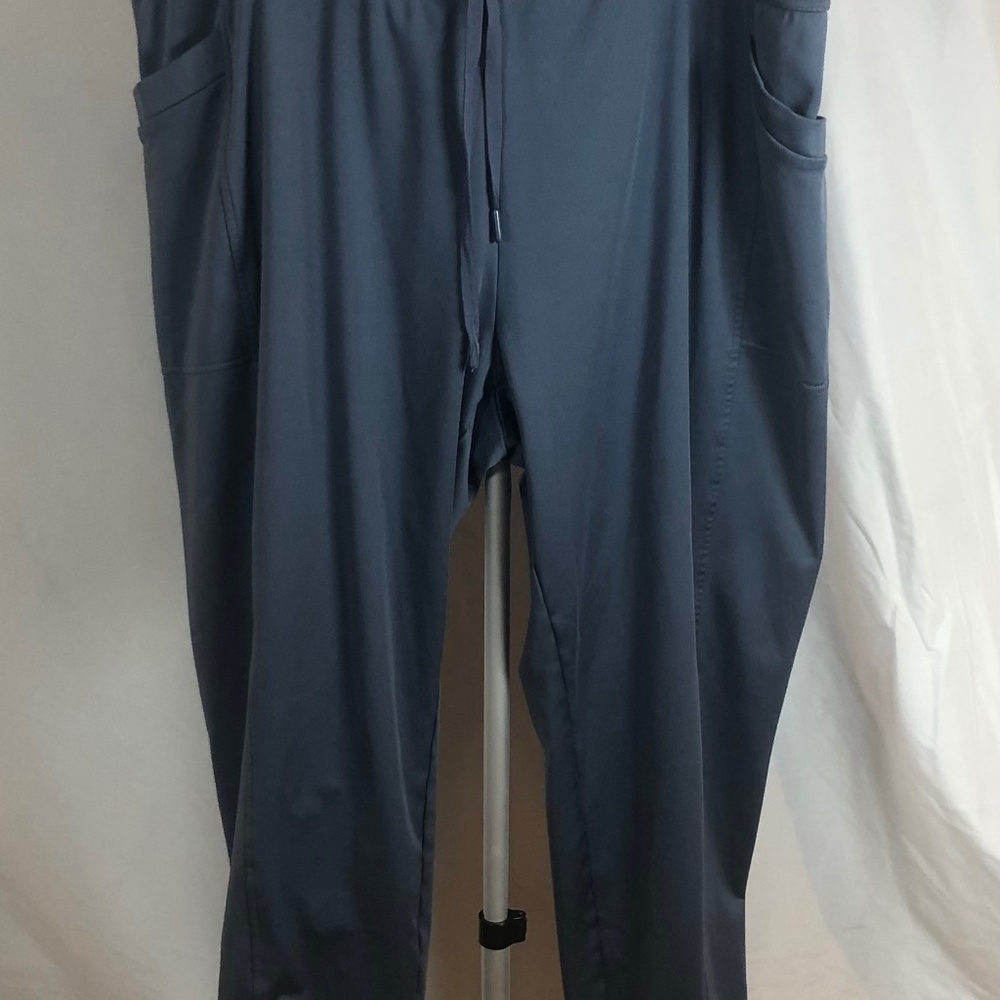 Fabletics Leggings Ankle Zip Grey Size Large Womens